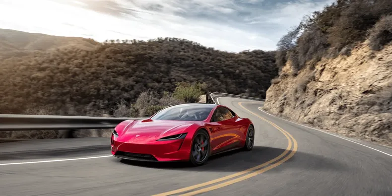 Así será el Roadster, el nuevo deportivo de Tesla que promete destacarse por su velocidad.