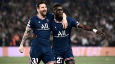 Lionel Messi, celebrando uno de sus goles durante su estadía en el PSG. Lionel Messi, celebrando uno de sus goles durante su estadía en el PSG.