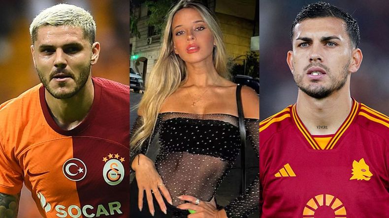 Zoe Bogach se metió en la polémica con Mauro Icardi y Leandro Paredes.