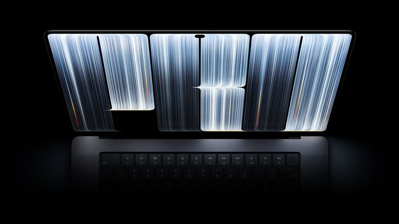 Apple revela su primer MacBook Pro con pantalla táctil, que incluye una pantalla OLED y Dynamic Island.