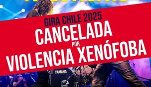 La banda Seattle Supersonics anunció la cancelación de sus recitales en Chile. La banda Seattle Supersonics anunció la cancelación de sus recitales en Chile.