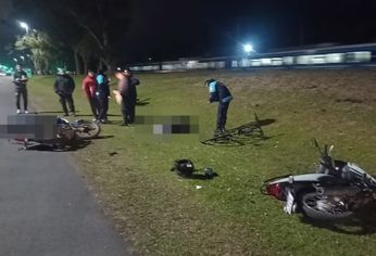 El tiroteo sucedió sobre el Camino Centenario, entre las calles 476 y 477.