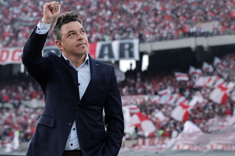 Gallardo dirige esta noche a River.