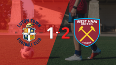 west ham united supero 2-1 a luton town como visitante