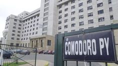 Los tribunales federales de Comodoro Py. Los tribunales federales de Comodoro Py.