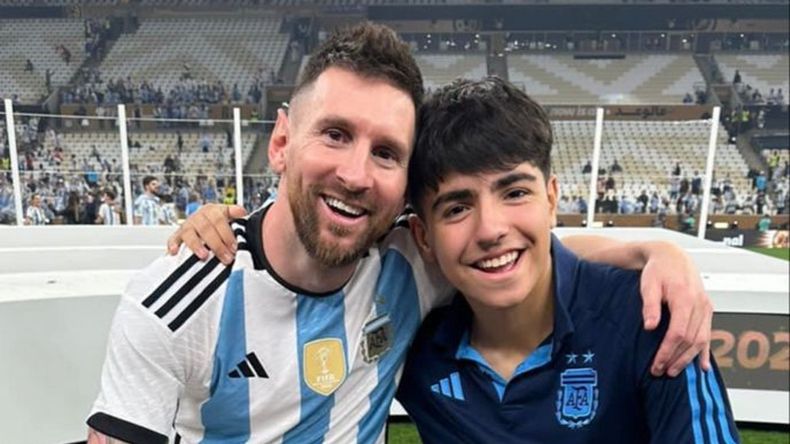 El fulminante mensaje del hijo del Kun Agüero al PSG para defender a Messi