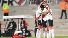 River supera a Independiente en el Monumental. River supera a Independiente en el Monumental.