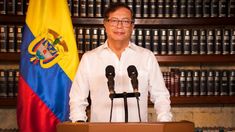 Petro, presidente de Colombia.