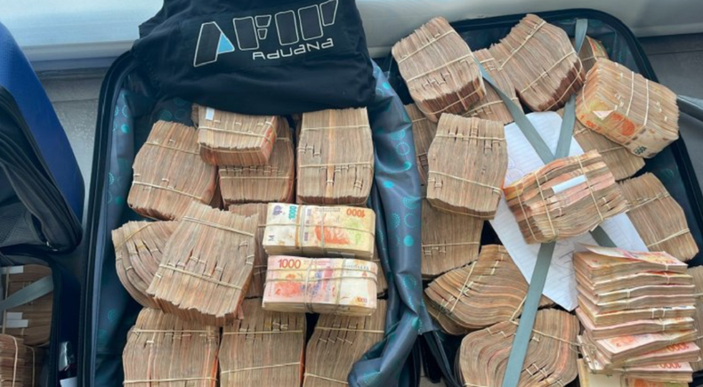 El dinero encontrado.