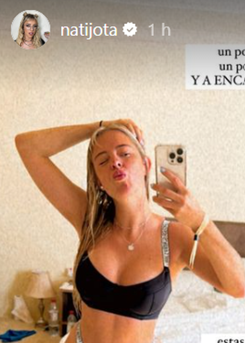 Nati Jota lució una microbikini que marca tendencia para el verano 2023