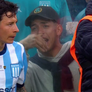 El hincha de Racing y una indicación viral a Gaston Lodico.