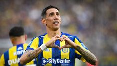 Ángel Di María convirtió para Rosario Central contra Boca. Ángel Di María convirtió para Rosario Central contra Boca.