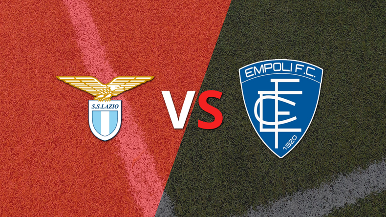 Con dos goles, Lazio se impuso a Empoli en el estadio Stadio Olimpico
