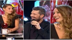 Las risas y gestos de Pampita cuando la cargaron por las fotos con Nacho Viale Las risas y gestos de Pampita cuando la cargaron por las fotos con Nacho Viale