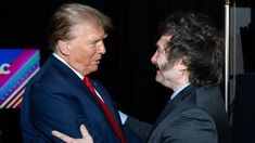 El encuentro entre Trump y Milei en Estados Unidos.