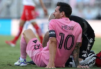Lionel Messi se había lesionado el 2 de agosto en el duelo ante Necaxa por Leagues Cup.&nbsp;