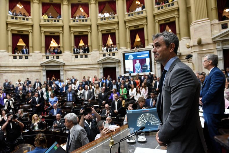 El presidente de la Cámara de Diputados