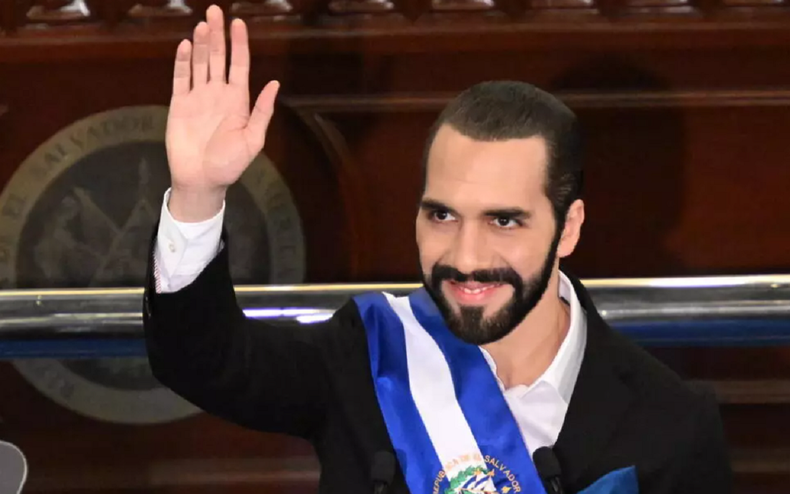 El presidente de El Salvador