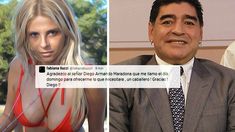 Fabiana Liuzzi en pie de guerra: Le agradezco al Señor Diego Armando Maradona Fabiana Liuzzi en pie de guerra: Le agradezco al Señor Diego Armando Maradona