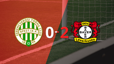 bayer leverkusen clasifico a cuartos de final al vencer a ferencvaros