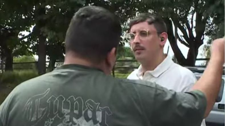 El vecino habló con C5N. 