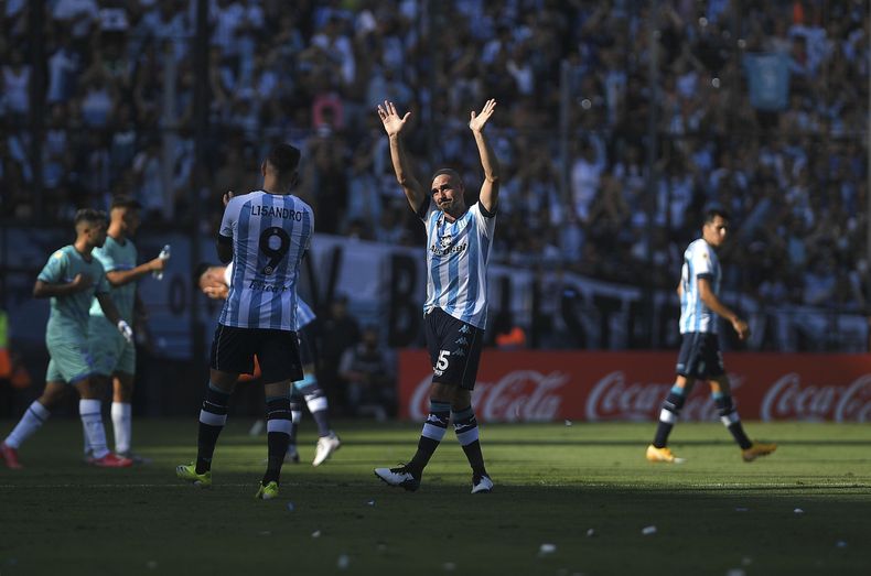Licha López disputó 232 partidos con la camiseta de la Academia.