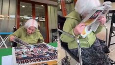 La abuela besó la tapa del diario. La abuela besó la tapa del diario.