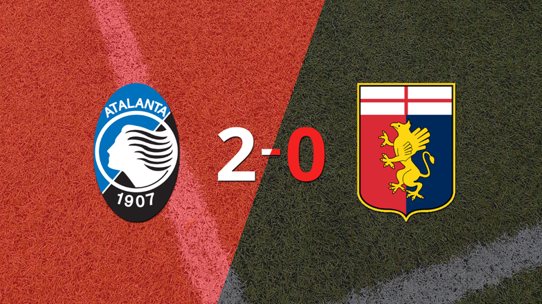 En su casa, Atalanta derrotó por 2-0 a Genoa