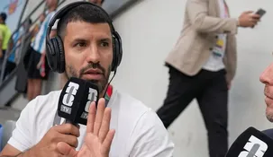 Fue un choque muy simple, explicó Kun Agüero sobre el accidente vial que tuvo. Fue un choque muy simple, explicó Kun Agüero sobre el accidente vial que tuvo.