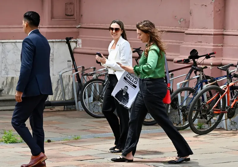 Javier Milei recibió a la activista venezolana Elisa Trota y celebró el fin del gobierno de Maduro
