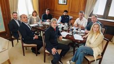 La mesa política del Gobierno, ya sin Manuel Adorni.
