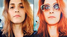 De negro azabache a colorado: el nuevo look de Julieta Díaz De negro azabache a colorado: el nuevo look de Julieta Díaz