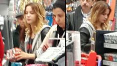 Celeste Cid de nuevo sola y de compras en el súper Celeste Cid de nuevo sola y de compras en el súper