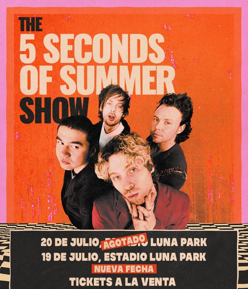 Sigue La Locura Por 5 Seconds Of Summer Se Anunció Una Nueva Fecha En El Luna Park 