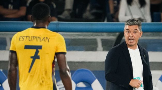 Marcelo Gallardo dirigió su segundo partido en Ecuador y cosechó su segunda derrota.