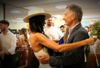 Emily Lucius y Rodrigo Valladares Macri, sobrino del expresidente Mauricio Macri, se casaron. Emily Lucius y Rodrigo Valladares Macri, sobrino del expresidente Mauricio Macri, se casaron.