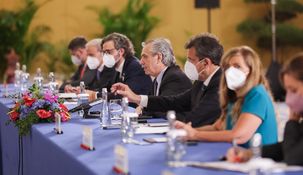 Alberto Fernández se reunió con Kristalina Georgieva, la titular del Fondo Monetario Internacional (FMI). Alberto Fernández se reunió con Kristalina Georgieva, la titular del Fondo Monetario Internacional (FMI).