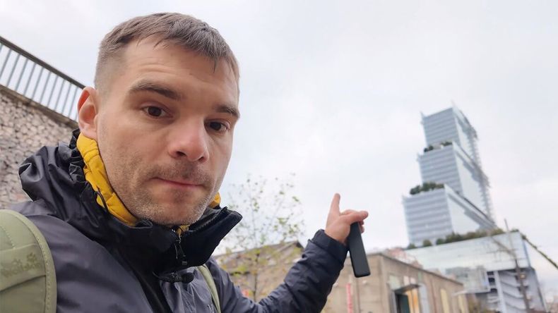 Marcin Banot fue detenido por escalar casi 20 pisos del edificio de Globant en Puerto Madero.&nbsp;