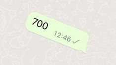 Este mensaje en WhatsApp esconde un significado.