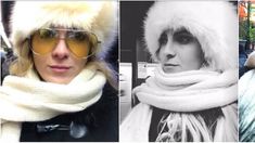 Las ¡congeladas! vacaciones de Cande Ruggeri en Nueva York Las ¡congeladas! vacaciones de Cande Ruggeri en Nueva York