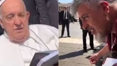 Carreño mostró el encuentro con el Sumo Pontífice donde recibe su libro y lo bendice. Carreño mostró el encuentro con el Sumo Pontífice donde recibe su libro y lo bendice.