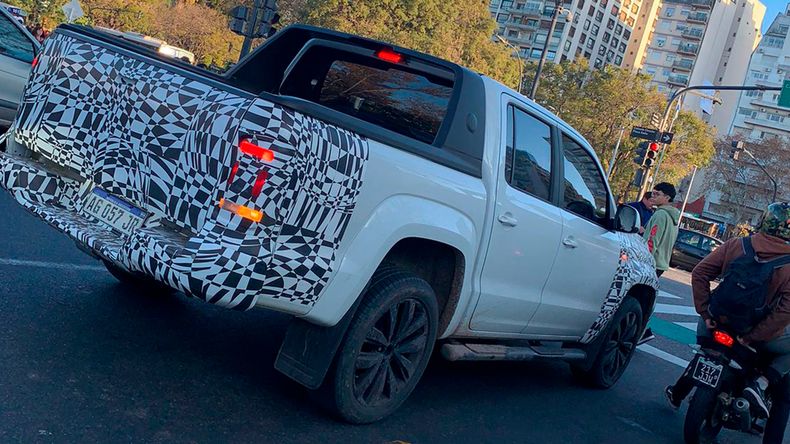 La nueva Volkswagen Amarok que se lanzará a mediados de 2024 en Argentina.