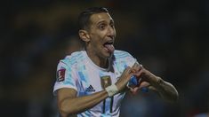 Di María, autor del golazo que le está dando la victoria a la Argentina. Di María, autor del golazo que le está dando la victoria a la Argentina.