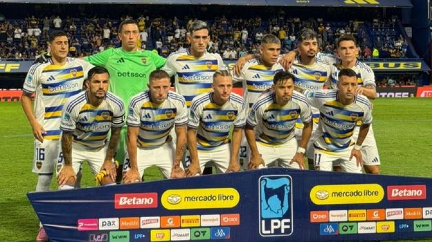 Boca ya se prepara para su próximo partido.