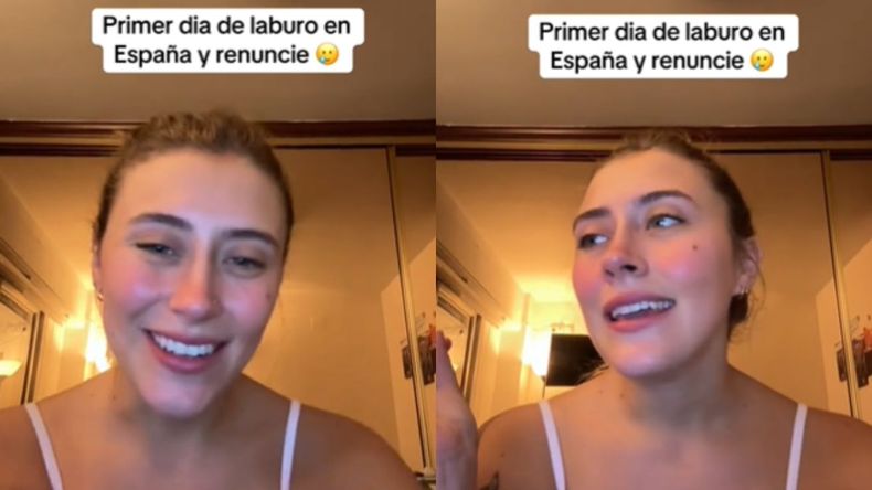 Sentí que me estafaron: una argentina trabajó como camarera en España y no duró ni un día.