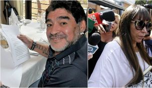 Diego Maradona visitará a Moria Casán en la cárcel Diego Maradona visitará a Moria Casán en la cárcel