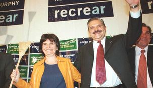 Patricia Bullrich y Ricardo López Murphy.