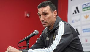 Scaloni brindó una conferencia de prensa en Los Ángeles.&nbsp;