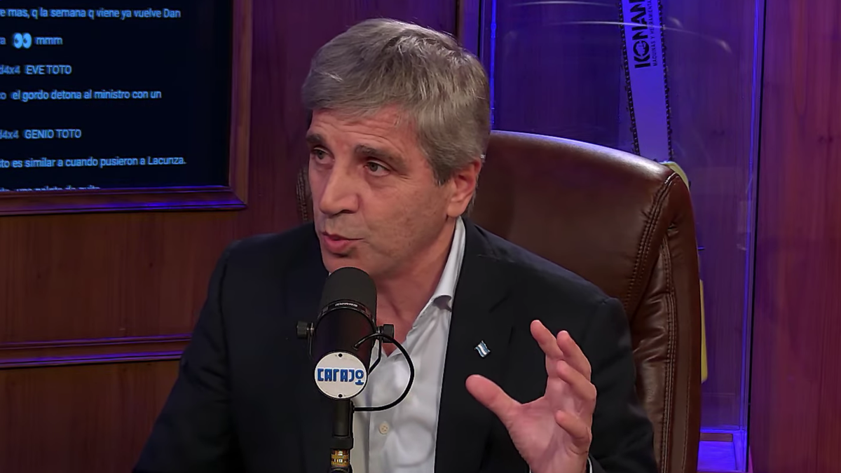 Luis Caputo: "El Congreso es el brazo armado legal del kirchnerismo"