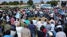 Productores rurales realizaron el primer tractorazo contra el gobierno Javier Milei en Chaco.